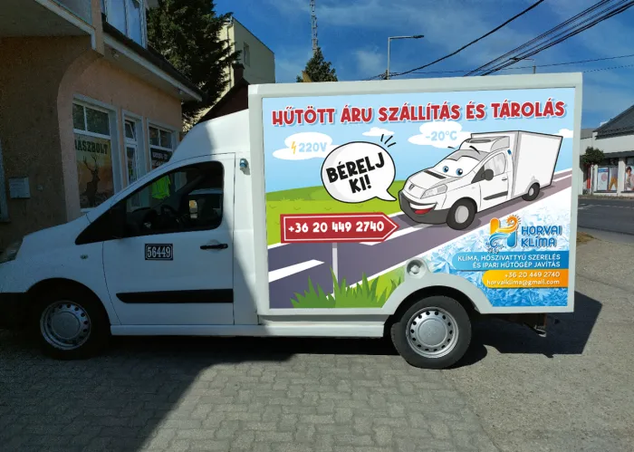 Hűtőautó bérlés - Horvai-Klíma Kft.